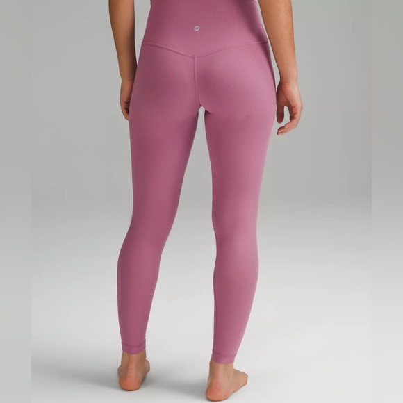 NWT Lululemon Align Ribbed HR Pant 28” - Picture 2 of 6